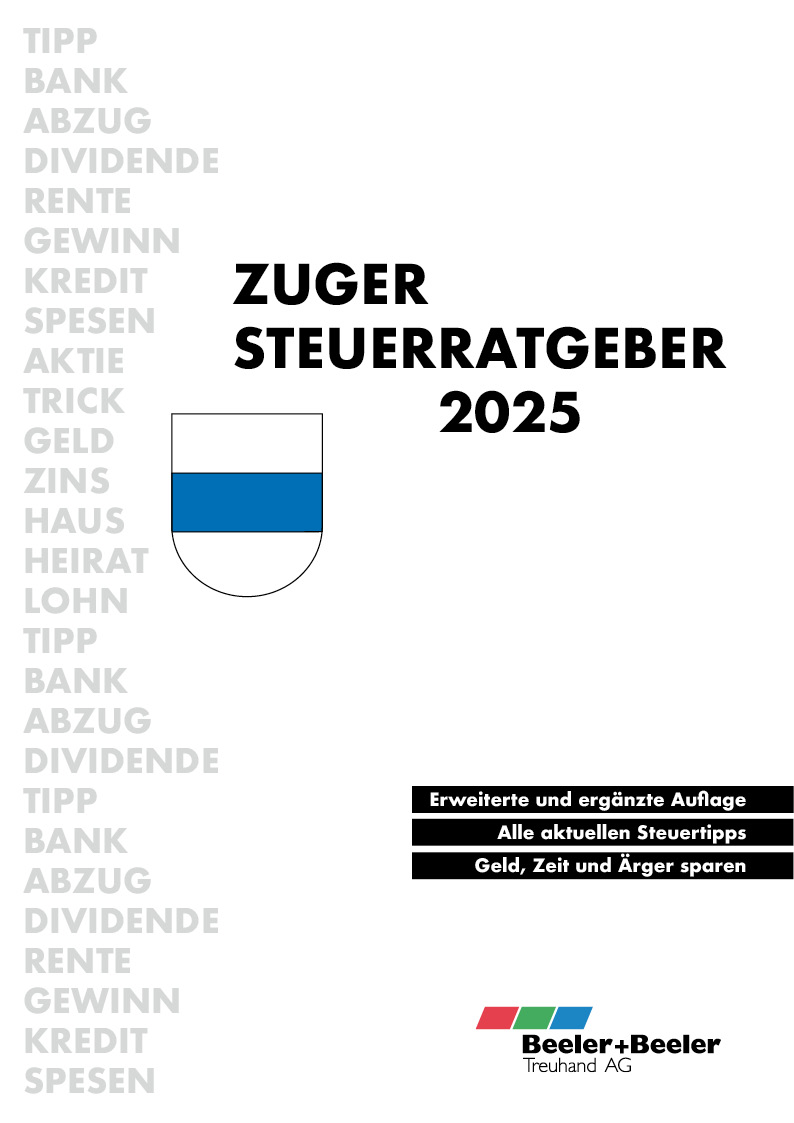 Zuger Steuerratgeber von Beeler+Beeler Treuhhand AG